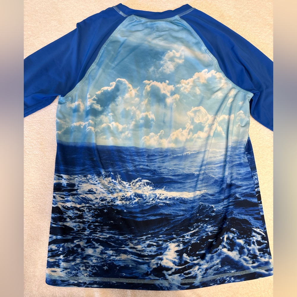 The Children's Place Blue Rash Guard - Picture 3 of 3